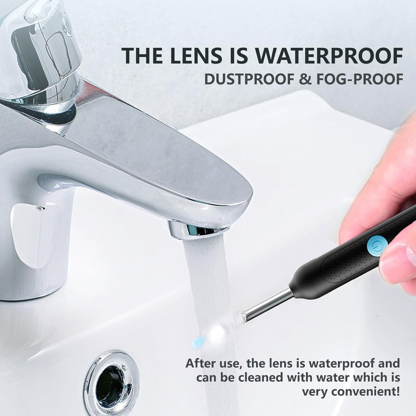 Ear Wax Removal, Ear Cleaner with Camera, Ear Wax Removal Kit with 1080P, Ear Camera Otoscope with Light, Ear Cleaning Kit for Android & ios