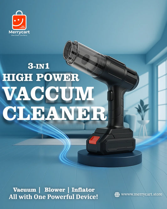 3 in 1 High Power Vacuum Cleaner Portable 18000PA Wireless